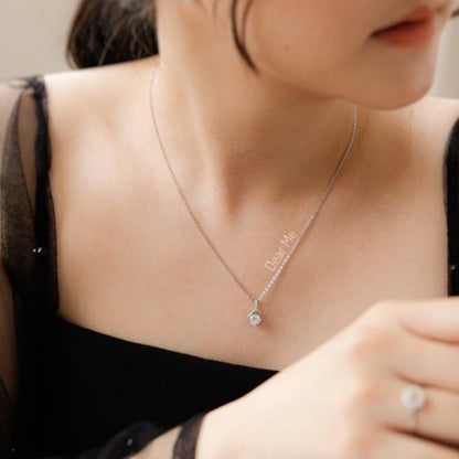 Gladys Necklace 925 Sterling Silver - Kalung Silver Liontin Wanita dengan Desain Elegan dan Kualitas Premium untuk Aksesoris Harian atau Spesial