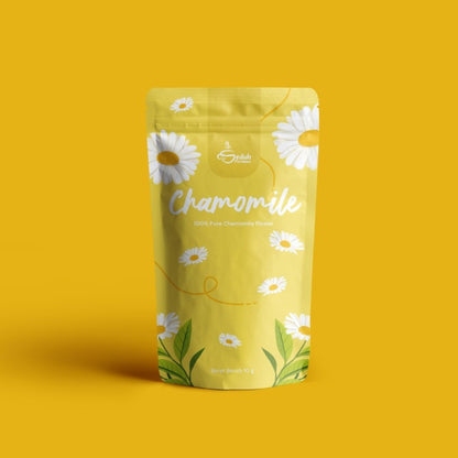 Chamomile Tea - Teh Bunga Chamomile Anti Insomnia, Teh Herbal Relaksasi Alami untuk Tidur Berkualitas dan Menenangkan Pikiran