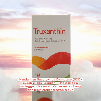 Truxanthin - Suplemen Astaxanthin dengan Kandungan Antioksidan Tinggi untuk Menjaga Kesehatan Kulit & Tubuh