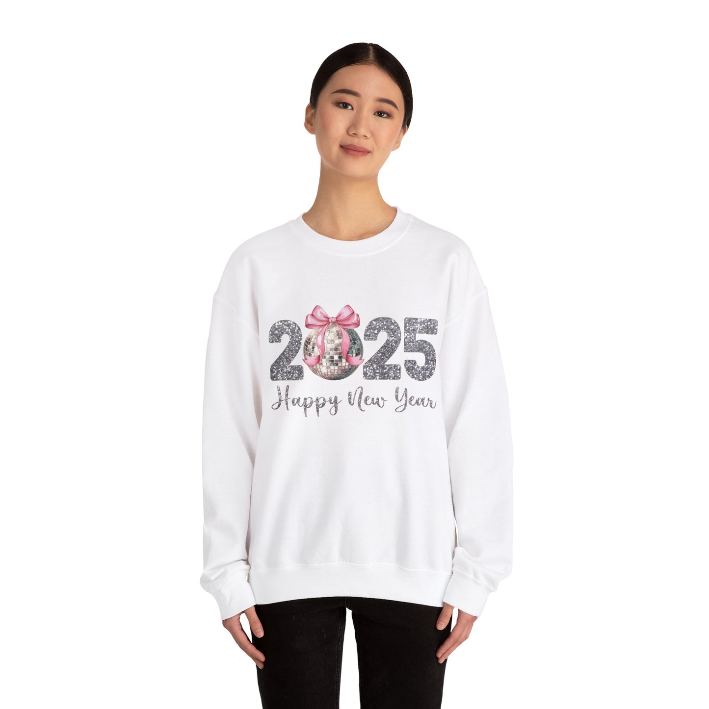 2025HappyNewYear-Discoball6-PNG Sweatshirt