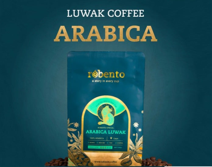 Luwak Liar Gayo Arabica 100% - Kopi Premium Wild Civet Gayo Arabica Asli dengan Rasa Khas dan Lezat