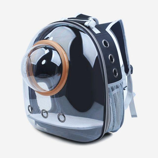 Pet Carrier Astronot Full Transparan untuk Anjing dan Kucing - Tas Pembawa Hewan Peliharaan dengan Desain Unik dan Nyaman, Aman, dan Stylish