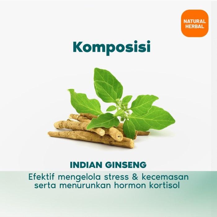 Himalaya Ashwagandha - Suplemen Herbal untuk Mengurangi Stres dan Meningkatkan Energi Tubuh, Mendukung Kesehatan