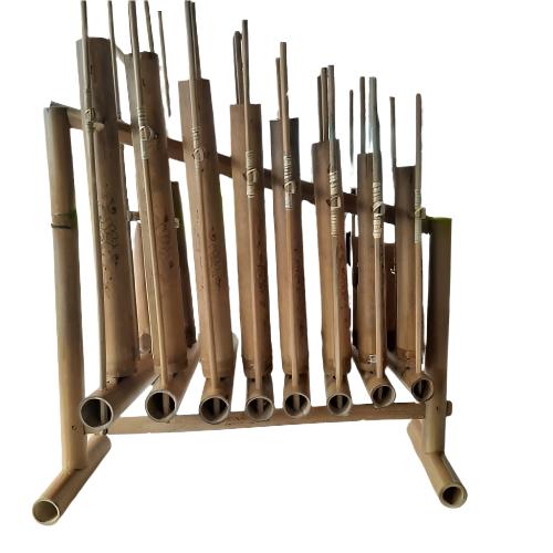 Angklung Bambu Kerajinan Tangan - Alat Musik Tradisional Indonesia dengan Suara Khas, Cocok untuk Koleksi dan Pertunjukan Budaya