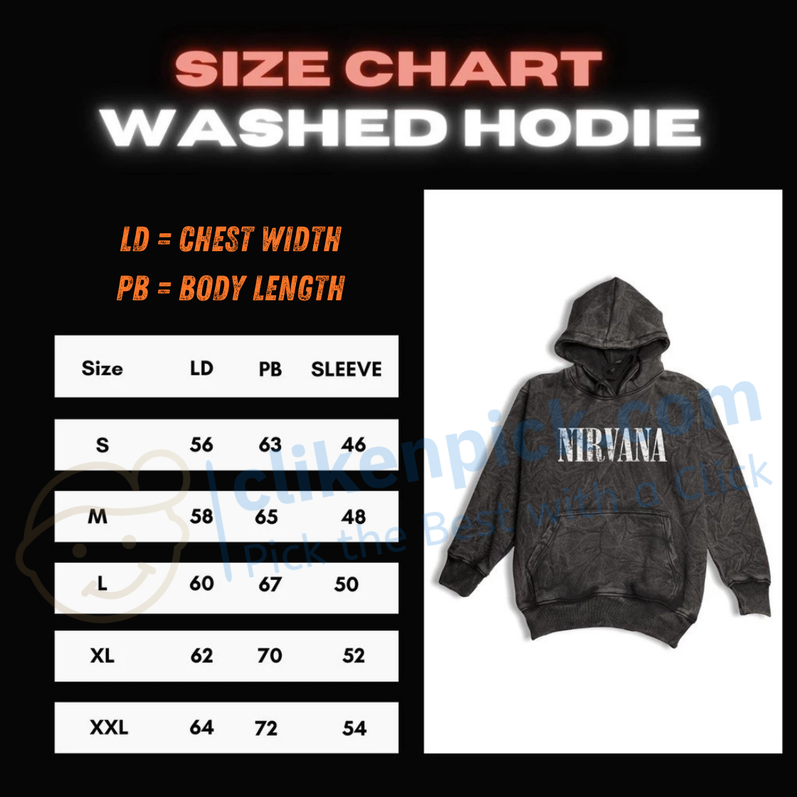 Stone Wash Custom Hoodie Jacket -  BLACK - Unisex