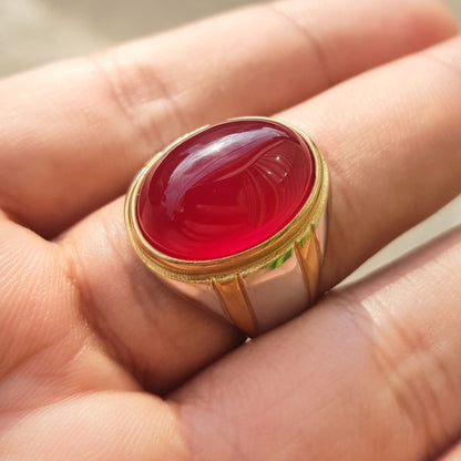 cincin batu akik red baron kualitas super garansi naturalCincin Batu Akik Red Baron Kualitas Super Garansi Natural - Cincin Eksklusif dengan Batu Akik Red Baron Asli dan Berkualitas Tinggi