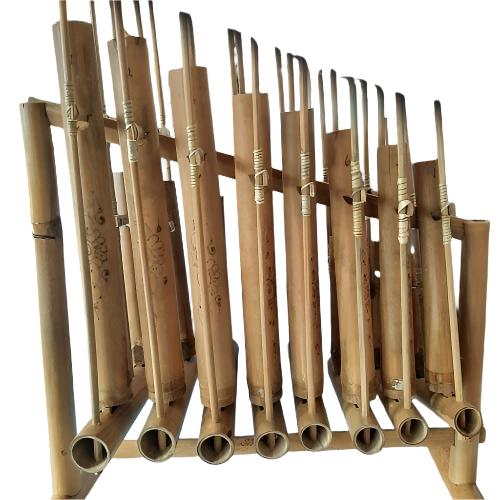 Angklung Bambu Kerajinan Tangan - Alat Musik Tradisional Indonesia dengan Suara Khas, Cocok untuk Koleksi dan Pertunjukan Budaya