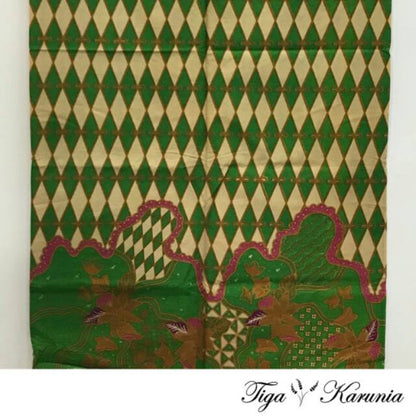 Kain Batik Print Motif Prisma Bahan Katun Halus untuk Jarik, Kebaya, dan Kemeja Tradisional Elegan