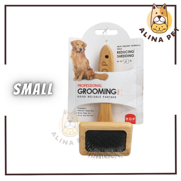 Sisir Anjing Grooming Dog Slicker, Brush Perawatan Bulu untuk Anjing dan Kucing - Pilihan Terbaik untuk Membersihkan dan Merapikan Bulu Hewan Peliharaan