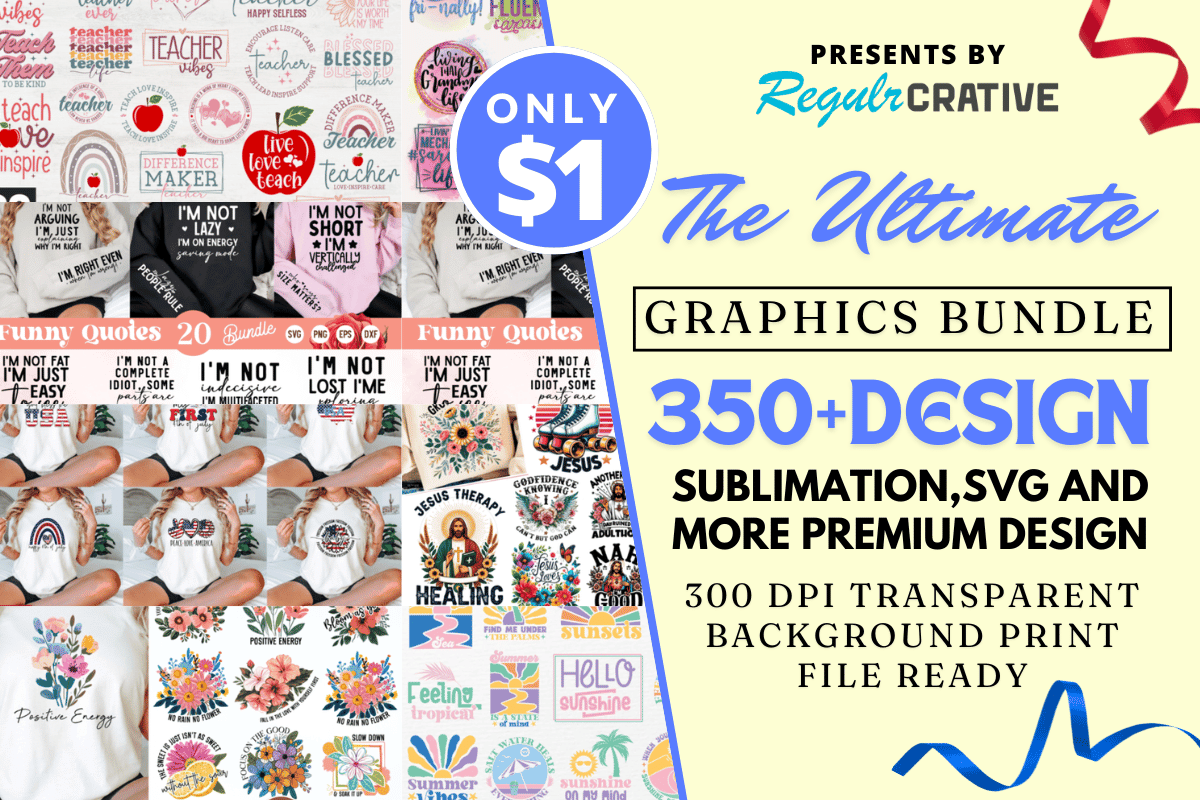 The Ultimate Mega SVG Sublimation Bundle-NEW YEAR-Thousands of Creative Digital Designs for DIY Projects-T-Shirts-And Crafts