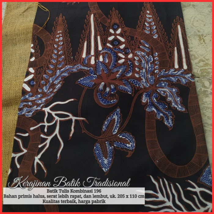 Kain Batik Cap Tulis Kombinasi Handmade Asli Pekalongan - Elegan dengan Kualitas Premium