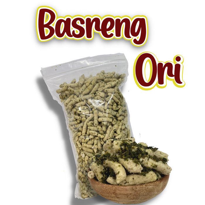 Basreng Ori Daun Jeruk - Camilan Gurih dan Renyah dengan Aroma Daun Jeruk yang Lezat, Cocok untuk Teman Santai dan Cemilan Harian