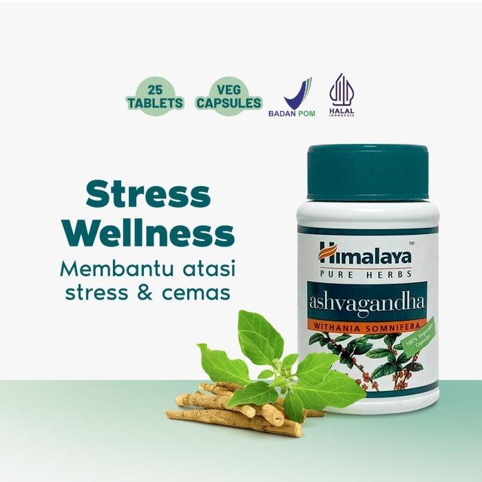 Himalaya Ashwagandha - Suplemen Herbal untuk Mengurangi Stres dan Meningkatkan Energi Tubuh, Mendukung Kesehatan