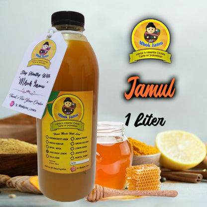 Jamu Beras Kencur Halal MUI - Minuman Herbal Tradisional yang Segar, Alami, dan Bersertifikat Halal