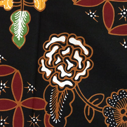 Batik Tulis Asli Jogja - Handmade Original Motif Kawung Bunga Mawar, Premium Produk Elegan dan Eksklusif