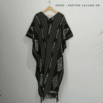 Kaftan Tenun Natasya Tenun Blanket Ethnic - Kaftan Jumbo Wanita Casual dengan Desain Ethnic Unik untuk Tampil Modis dan Nyaman Sehari-hari