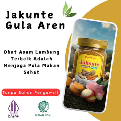 Jahe Merah Kunyit Temulawak Gula Aren Bubuk Murni Jamu Jakunte Herbal - Minuman Sehat dan Alami dengan Manfaat Kesehatan yang Optimal