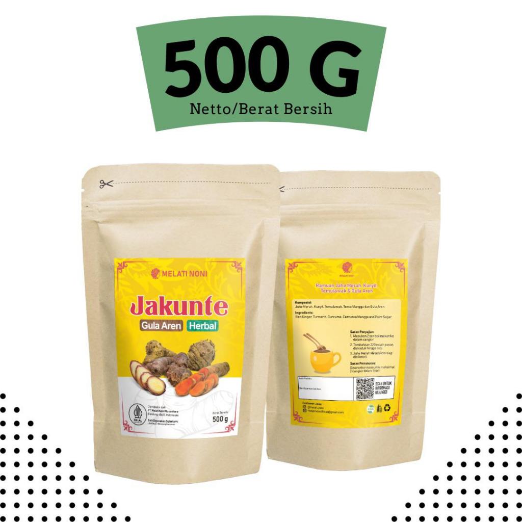 Jahe Merah Kunyit Temulawak Gula Aren Bubuk Murni Jamu Jakunte Herbal - Minuman Sehat dan Alami dengan Manfaat Kesehatan yang Optimal