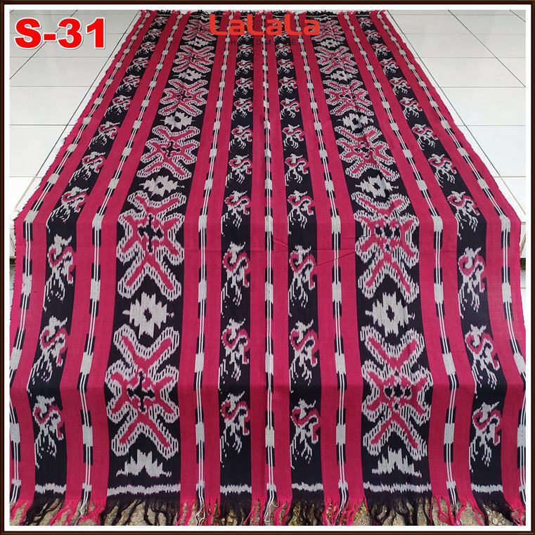 Kain Tenun Ikat Blanket Etnik Troso Jepara Khas Indonesia, Produk Tradisional Handmade Berkualitas untuk Dekorasi dan Fashion