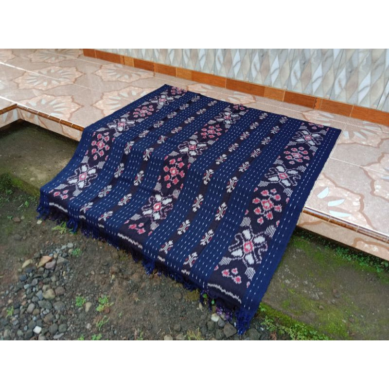 Kain Tenun Ikat Blanket Etnik Motif Khas Lombok, Sumba, Toraja, Flores NTT, dan Jepara - Kain Tradisional untuk Dekorasi Rumah atau Pakaian Etnik