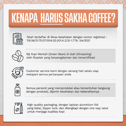 Biji Kopi Bubuk Fine Robusta Toraja Sapan Sulawesi, Coffee Beans Roaster Berkualitas Tinggi dengan Aroma dan Rasa Khas, Cocok untuk Manual Brew, Espresso, atau Kopi Tubruk