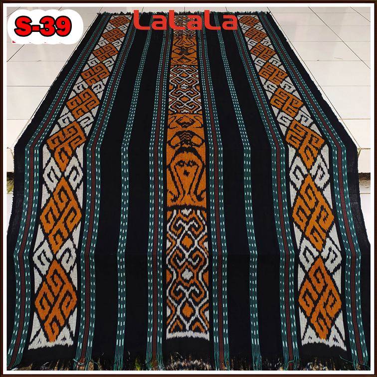 Kain Tenun Ikat Blanket Etnik Asli Motif Sumba NTT, Asmat, Lombok, Papua, Dayak, Toraja, Bali, Jepara Khas Indonesia, Handmade untuk Dekorasi dan Fashion