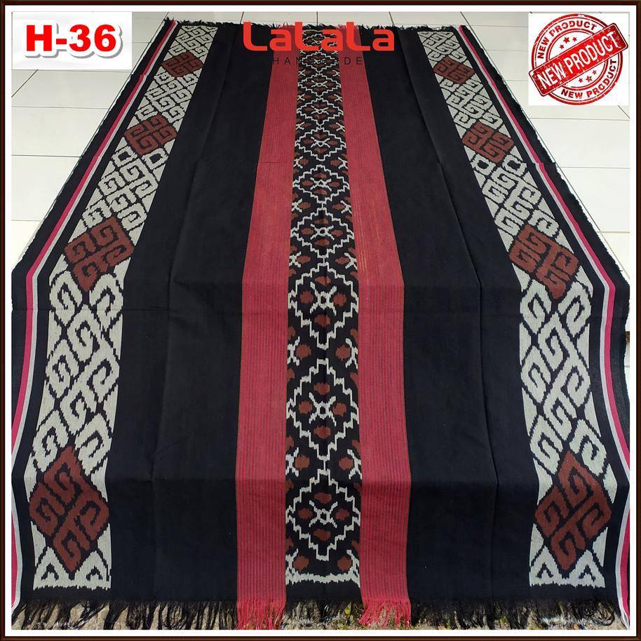 Kain Tenun Ikat Blanket Etnik Asli Motif Sumba NTT, Asmat, Lombok, Papua, Dayak, Toraja, Bali, Jepara Khas Indonesia, Handmade untuk Dekorasi dan Fashion