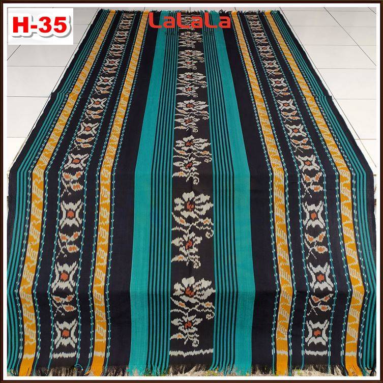 Kain Tenun Ikat Blanket Etnik Troso Jepara Khas Indonesia, Produk Tradisional Handmade Berkualitas untuk Dekorasi dan Fashion