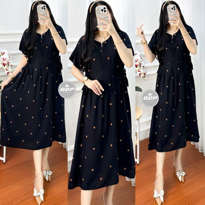 Daster Wanita Panjang Rayon Grade A Busui Resleting Depan - Daster Chibi Terbaru, Daster Kekinian, dan Daster Viral dengan Kenyamanan Maksimal