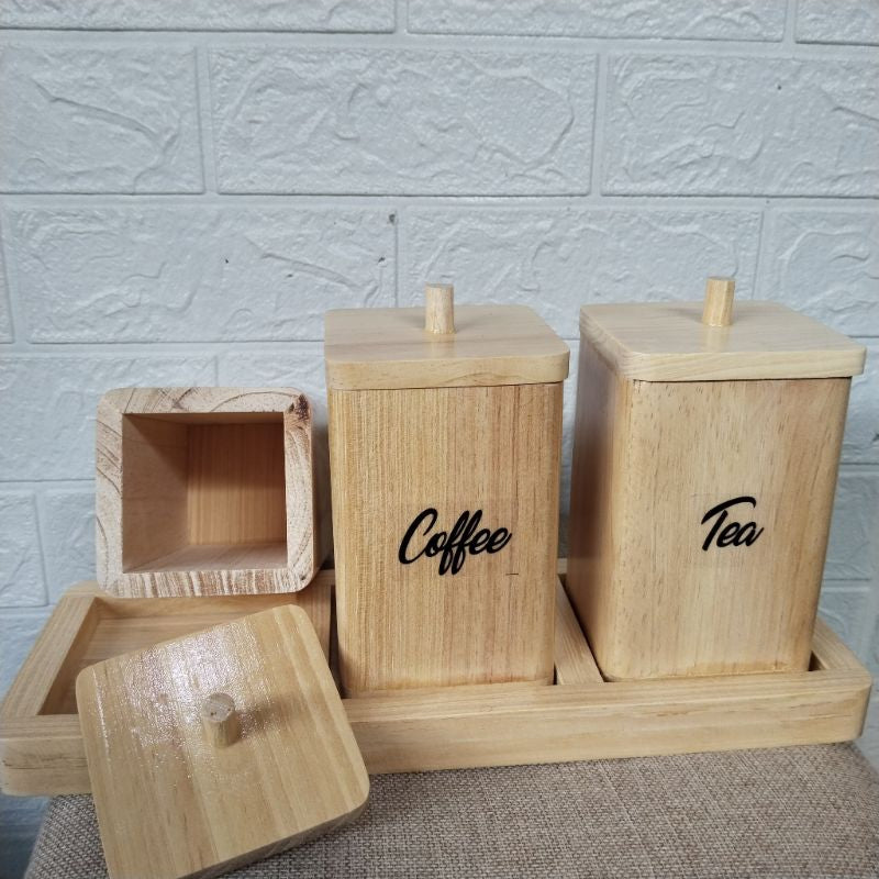 Toples Gula Kopi Teh - Wadah Aesthetic untuk Penyimpanan Praktis dan Tampilan Dapur Lebih Elegan