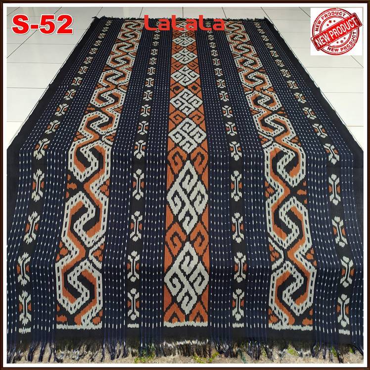 Kain Tenun Ikat Blanket Etnik Troso Jepara Indonesia, Kain Tradisional Asli Handmade untuk Dekorasi dan Fashion Unik