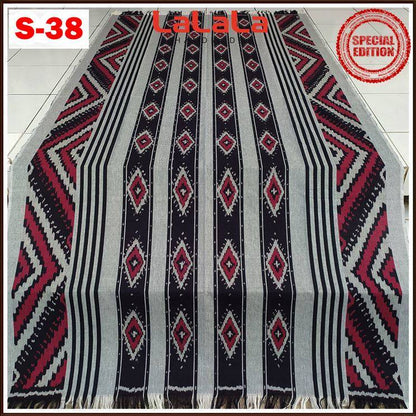 Kain Tenun Ikat Blanket Etnik Asli Motif Sumba NTT, Asmat, Lombok, Papua, Dayak, Toraja, Bali, Jepara Khas Indonesia, Handmade untuk Dekorasi dan Fashion