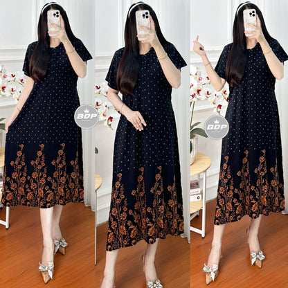 Daster Wanita Panjang Rayon Grade A Busui Resleting Depan - Daster Chibi Terbaru, Daster Kekinian, dan Daster Viral dengan Kenyamanan Maksimal