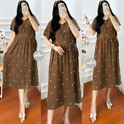 Daster Wanita Panjang Rayon Grade A Busui Resleting Depan - Daster Chibi Terbaru, Daster Kekinian, dan Daster Viral dengan Kenyamanan Maksimal