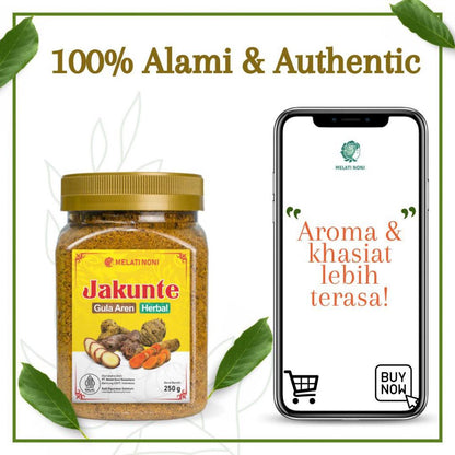 Jahe Merah Kunyit Temulawak Gula Aren Bubuk Murni Jamu Jakunte Herbal - Minuman Sehat dan Alami dengan Manfaat Kesehatan yang Optimal