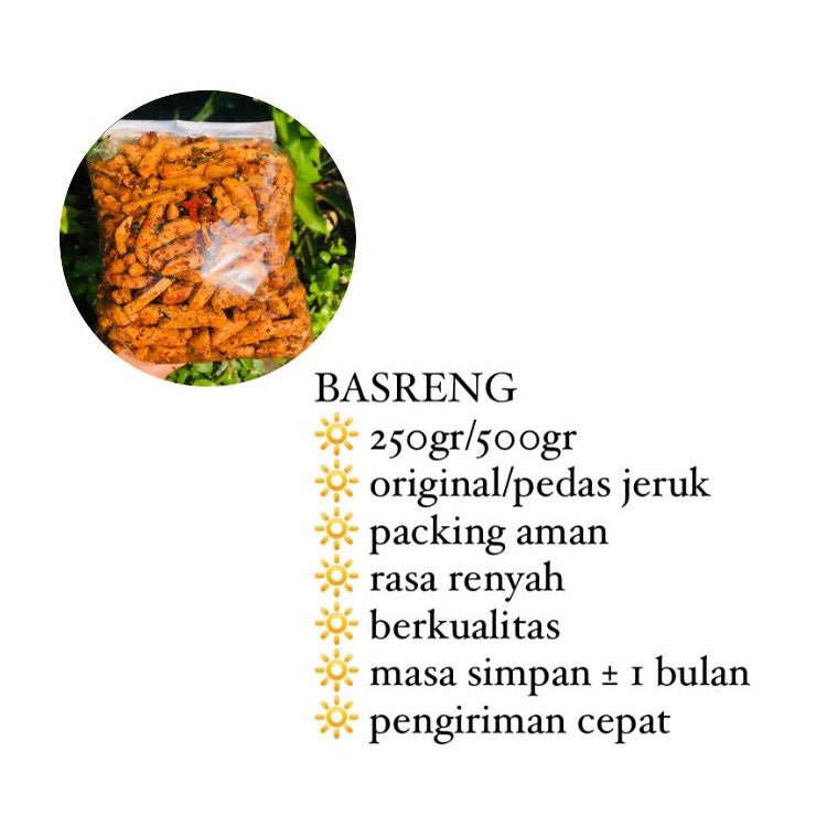 Basreng - Bakso Goreng Pedas Daun Jeruk, Camilan Renyah dengan Sensasi Pedas Gurih