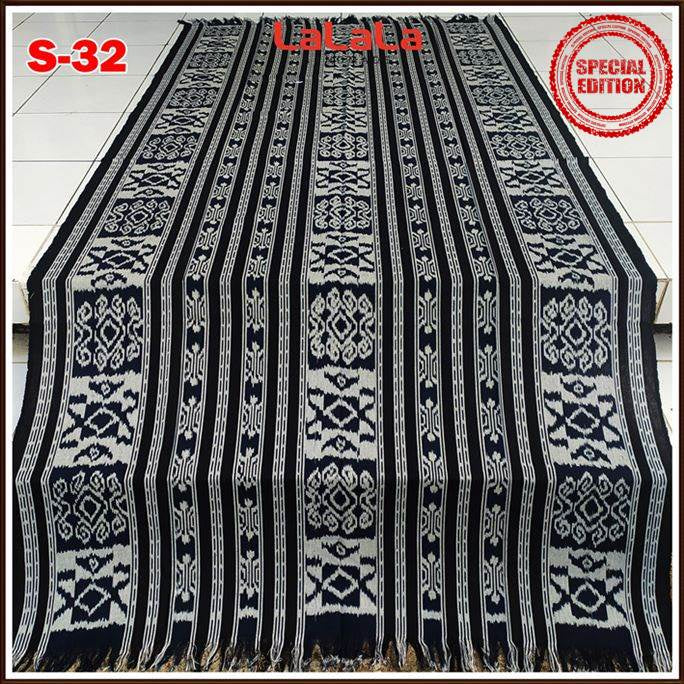 Kain Tenun Ikat Blanket Etnik Troso Jepara Khas Indonesia, Produk Tradisional Handmade Berkualitas untuk Dekorasi dan Fashion