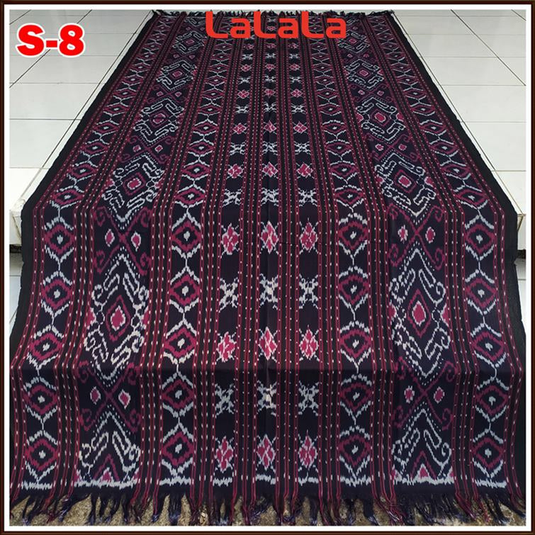 Kain Ikat Blanket Etnik Troso Jepara Indonesia, Karya Seni Tradisional Handmade untuk Dekorasi dan Koleksi