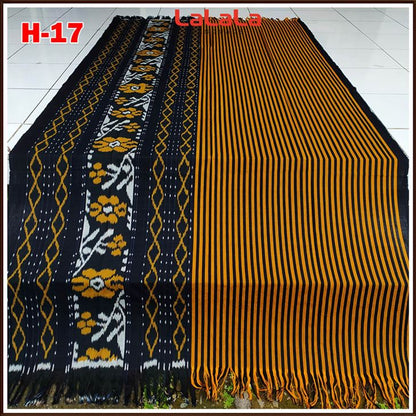 Kain Tenun Ikat Blanket Etnik Asli Troso Jepara Indonesia, Handmade Berkualitas Tinggi untuk Dekorasi dan Fashion