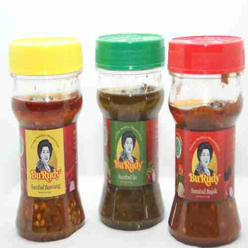 Paket Sambal 3 Botol - Varian Sambal Nikmat untuk Pecinta Pedas, Cocok untuk Pendamping Makanan, Sambal Tradisional Premium dengan Rasa Autentik Nusantara