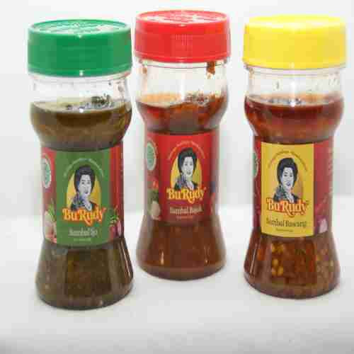 Paket Sambal 3 Botol - Varian Sambal Nikmat untuk Pecinta Pedas, Cocok untuk Pendamping Makanan, Sambal Tradisional Premium dengan Rasa Autentik Nusantara