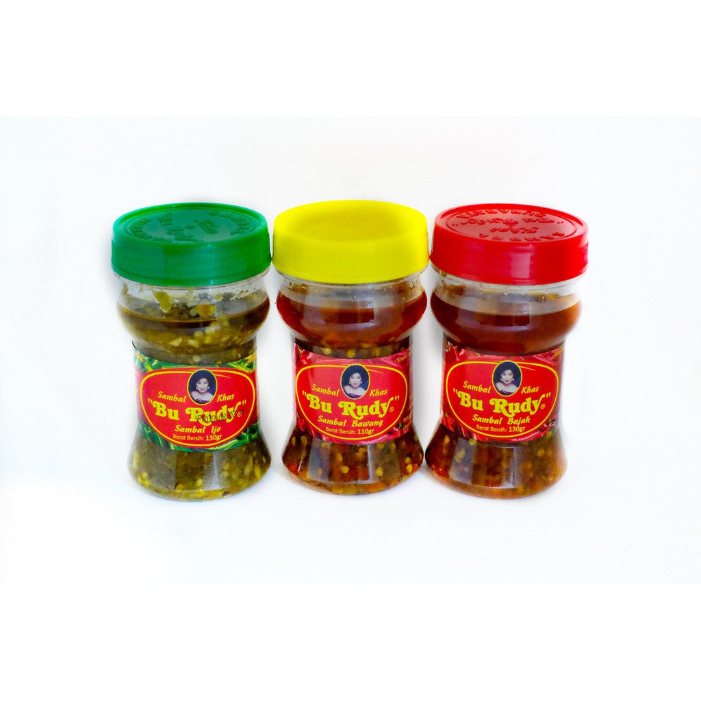 Paket Sambal 3 Botol - Varian Sambal Nikmat untuk Pecinta Pedas, Cocok untuk Pendamping Makanan, Sambal Tradisional Premium dengan Rasa Autentik Nusantara