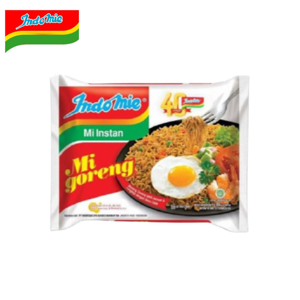 Indomie Mi Goreng Mie Instan 15 x 85 gr, Mi Instan Goreng Lezat dan Gurih, Praktis untuk Menu Sehari-hari, Kemasan Ekonomis untuk Keluarga